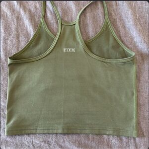 Fleo Sage Green Athletic Tank